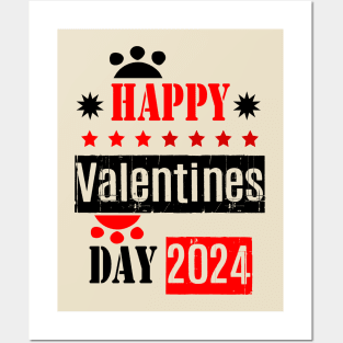 Happy Valentines Day 2024 Posters and Art